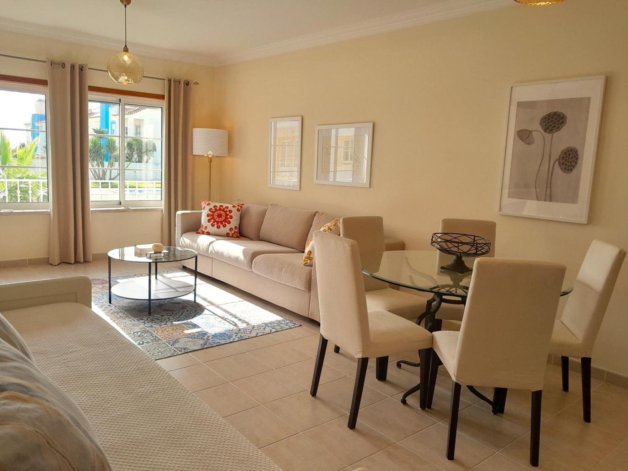 Palmeiras Apartement - T1 Com Piscina Baleal Bagian luar foto